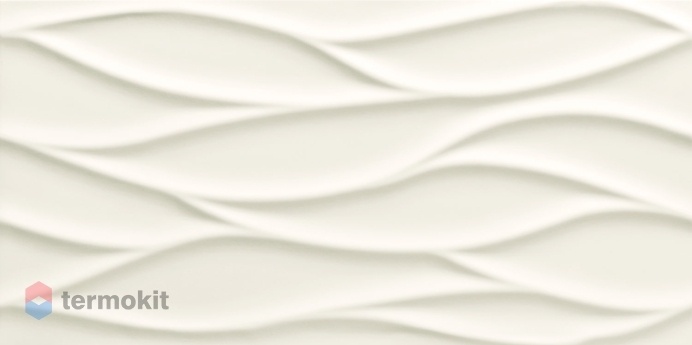 Керамическая плитка Tubadzin All in White W-All in white 3 STR настенная 29,8х59,8