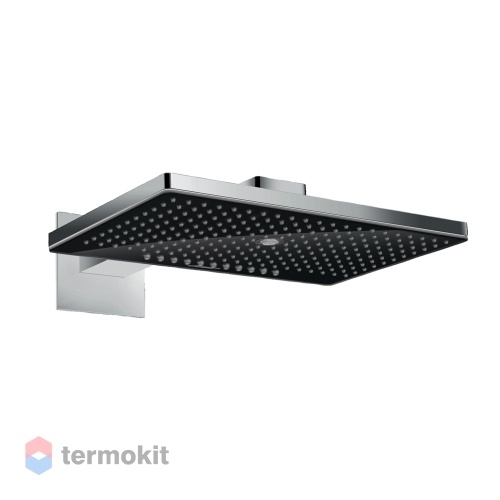 Верхний душ Hansgrohe Rainmaker Select черный, хром 24007600
