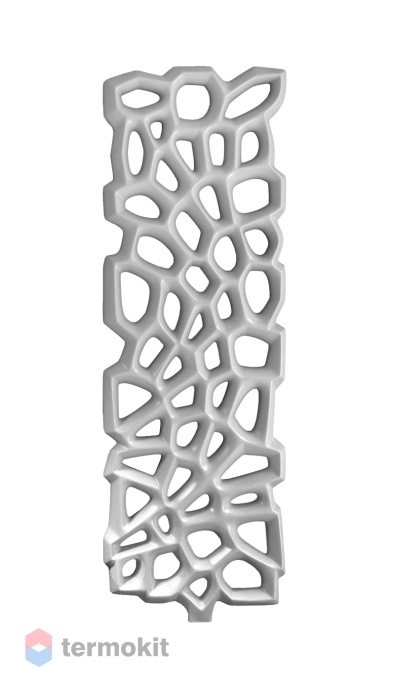 Дизайн-радиатор Varmann Diagram 1800x600 серый RAL 7040