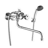 Смеситель для ванны и душа DECOROOM хром DR50045R