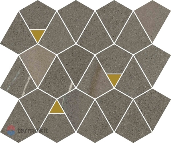 Керамическая плитка Италон Метрополис 600110000946 Аркадиа Вертекс мозаика 25,8х30