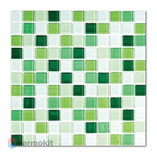 Мозаика Jump Green №4 растяжки 30x30