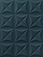 Керамическая плитка Marca Corona 4D Flower Deep Blue 20х20