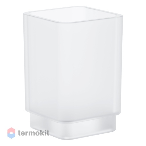 Стакан Grohe Selection Cube без держателя, стекло матовое 40783000