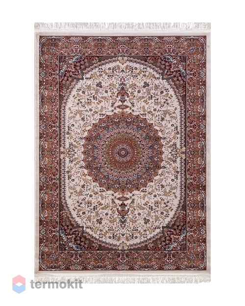 Ковёр Merinos Shahreza 80x133 прямоугольный кремовый/терракотовый d205