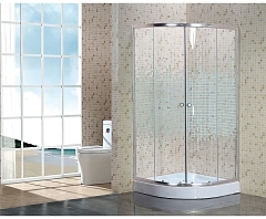 Душевой уголок Niagara Eco 1950x900x900 (стекло с рисунком) хром NG-001-14