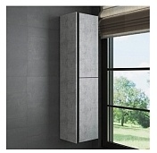 Шкаф-колонна COMFORTY Эдинбург-40 подвесной бетон светлый 00004147998