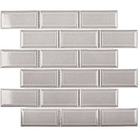 Керамическая Мозаика Starmosaic Metro Grey Glossy (AM81946) 29,1х29,5х6 (45x95)