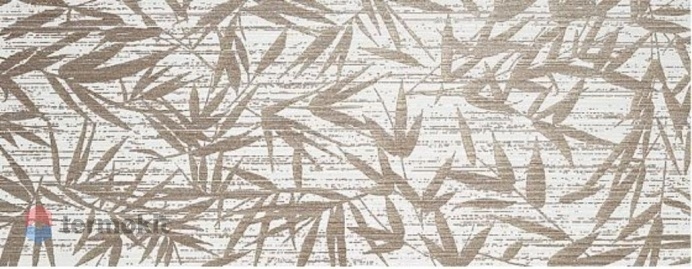 Керамическая плитка La Platera Shui White Leaves настенная 35x90