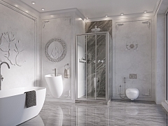 Душевой уголок Ambassador Forsa 1950x1000x1000 хром 17021101NX-100NX