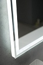 Зеркало BelBagno 100 с встроенным светильником, сенсорным выкл., bluetooth, термометром, радио SPC-GRT-1000-800-LED-TCH-RAD