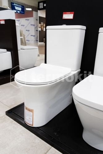 Чаша унитаза напольного BelBagno Ancona P-trap без бачка и сиденья BB1224CPR-P