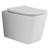 Унитаз подвесной Ceramica Nova CUBIC с сиденьем микролифт CN1806