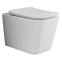 Унитаз подвесной Ceramica Nova CUBIC с сиденьем микролифт CN1806