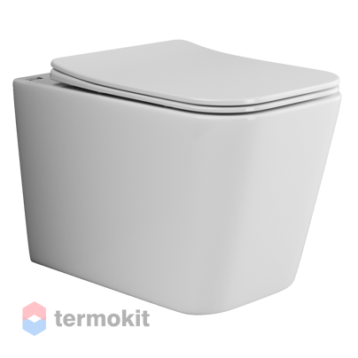 Унитаз подвесной Ceramicanova CUBIC с сиденьем микролифт CN1806