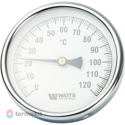 Watts Термометр биметаллический с погружной гильзой 100 мм 10006071