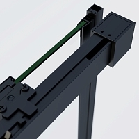 Душевой уголок Vincea Soft 2 2000x1400x800 черный VSR-3SO28014CLB