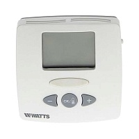 Watts Радиотермостат комнатный электронный WFHT-20433 ( на батарейках с ж/к дисплеем)