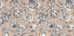 Керамическая плитка ABK Wide & Style Mini Roses ret декор 60x120