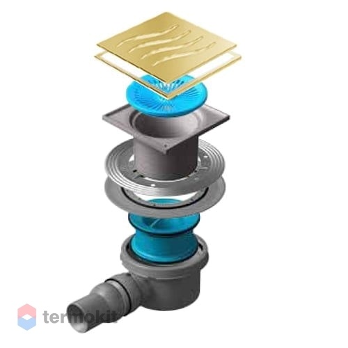 Сливной трап Pestan Confluo Standard Tide 1 Gold 13000140