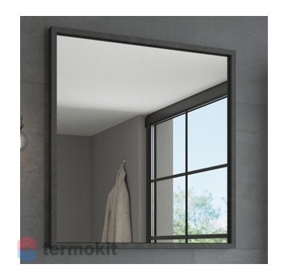 Зеркало Comforty Бредфорд-75 черный 00004149062
