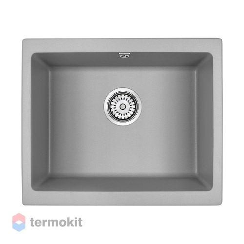 Мойка для кухни Paulmark Gera серый металлик PM205546-GRM