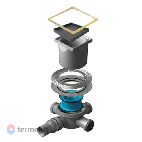 Сливной трап Pestan Confluo Standard Ceramic 3 Gold 13000121