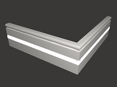 Плинтус EvroWood PN 030 LED для подсветки