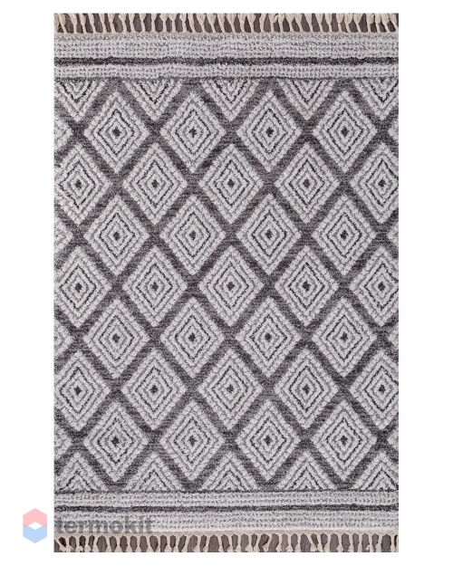 Ковёр Merinos Uvita 200x290 прямоугольный кремовый/серый O0471