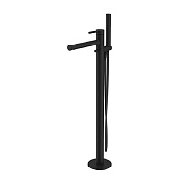 Смеситель для ванны и душа напольный EXCELLENT PI black черный мат AREX.1255BL