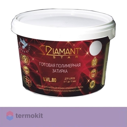 Затирка Диамант полимерная Diamant Star 824 глициния (2 кг)