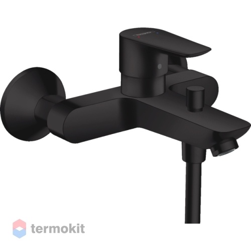Смеситель для ванны и душа Hansgrohe Talis E черный матовый 71740670