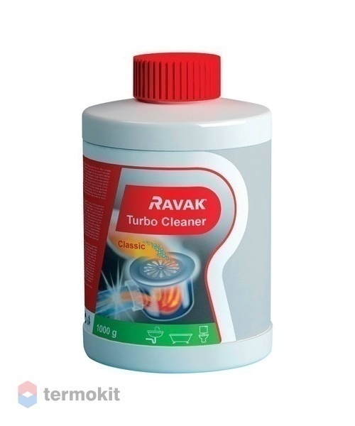 Ravak Turbo Cleaner Высокоэффективный очиститель отложений в сифонах 1000мл.