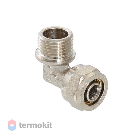 Фитинг обжимной угольник с переходом на наружную резьбу Valtec 20 х 3/4"