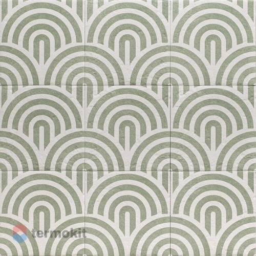 Керамогранит Mainzu Green Garden Decor Green Three 20х20
