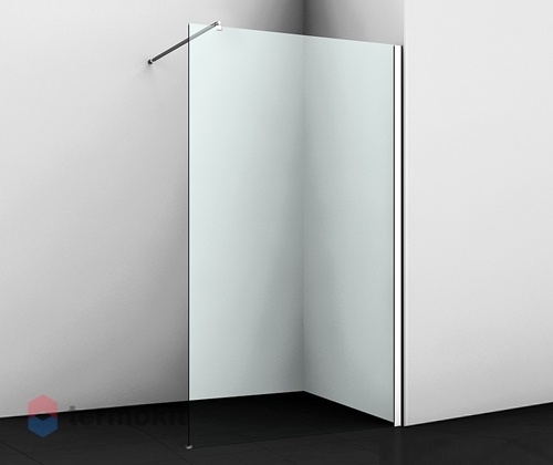Душевая перегородка WasserKRAFT Rossel 900x2000 хром 28W39