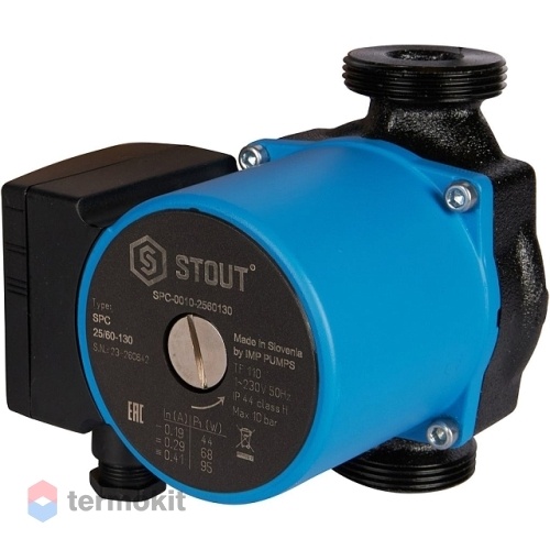 Циркуляционный насос Stout 25/60-130