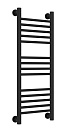 Водяной полотенцесушитель Сунержа Богема+ (прямая) 800x300 матовый черный арт. 31-0220-8030