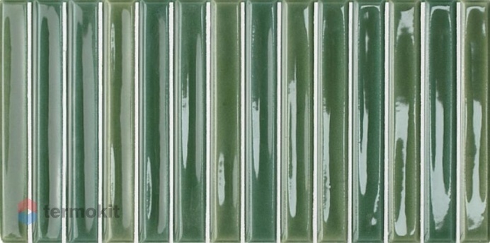 Керамическая плитка Wow Colour Notes Bars Fennel настенная 12,5x25