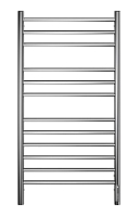 Электрический полотенцесушитель Terminus Аврора П12 500х1000 ТЭН Пр.