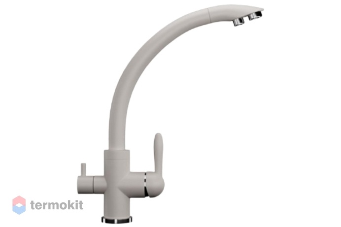 Смеситель для кухни Ulgran Classic белый U-017-331