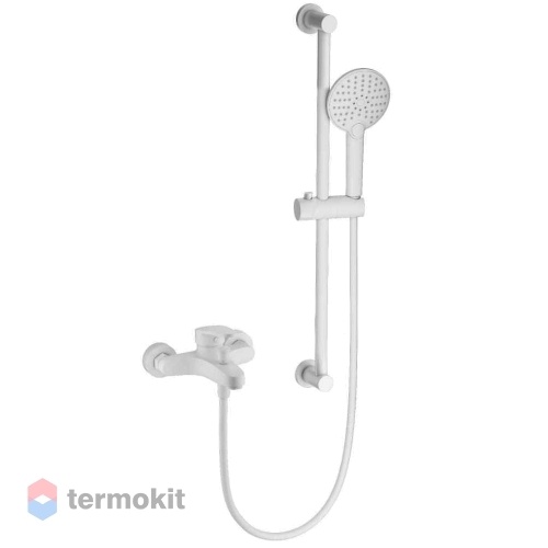 Смеситель для ванны и душа WONZON & WOGHAND Белый WW-C2501-MW