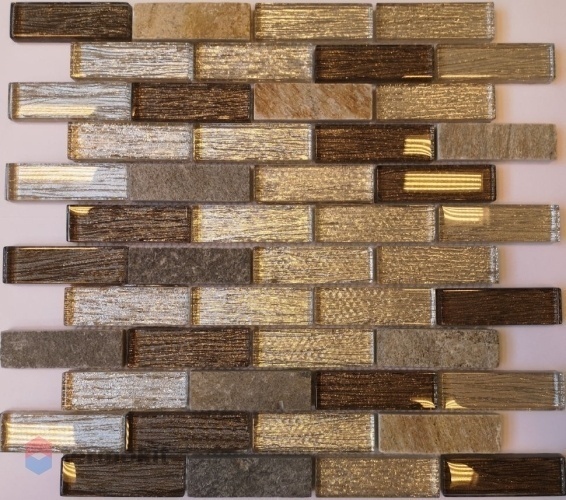 Мозаика Caramelle Mosaic Naturelle Onega (2,3x7,3) 26x29,8