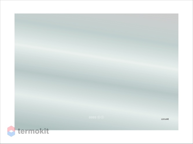 Зеркало Cersanit LED 060 pro 80х60 с подсветкой антизапотевание KN-LU-LED060*80-p-Os