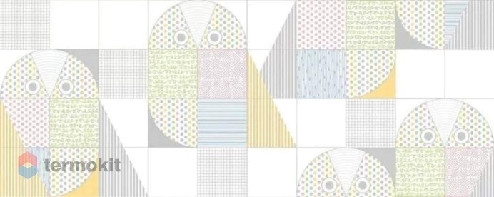 Керамическая плитка Azori Палитра букля настенная 20,1x50,5