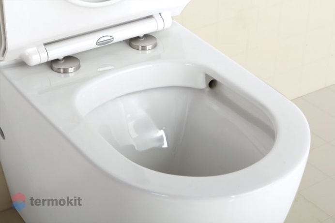 Чаша унитаза напольная BelBagno SFERA-R без бачка и сиденья BB2141CPR