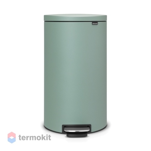 Мусорный бак Brabantia FlatBack+ 30л минерально-мятный 103964