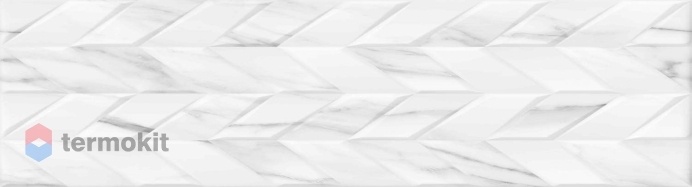 Керамическая плитка Gracia Ceramica Nova белый низ 02 настенная 25х40