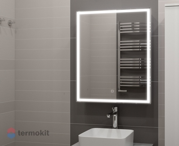 Зеркальный шкаф Континент Allure LED 55 с подсветкой МВК003