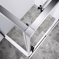 Душевой уголок Vincea Slim-N 2000x1400x900 хром VSR-4SN9014CL